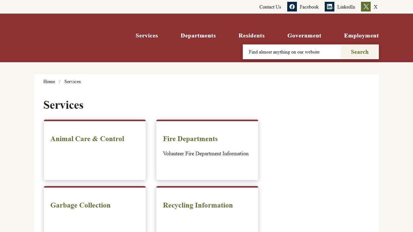 Services - Limestone Co