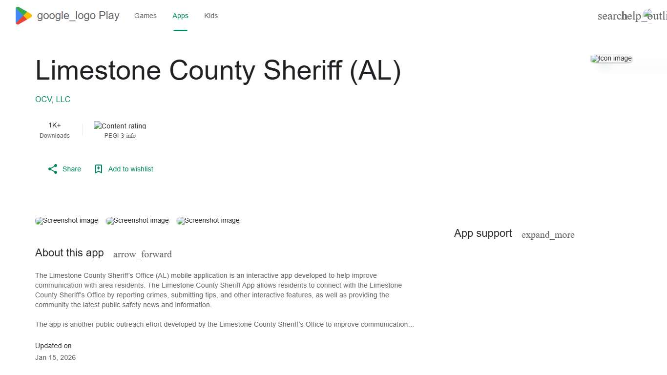 Limestone County Sheriff (AL) - Apps on Google Play